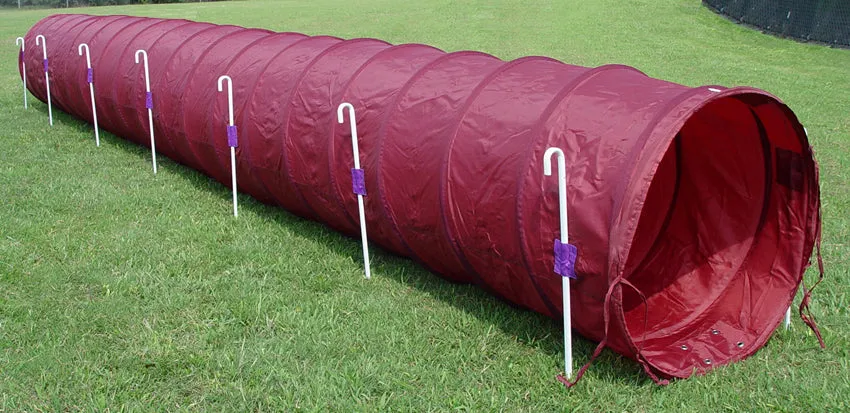 18' Tunnel with Stakes and a Carry Bag