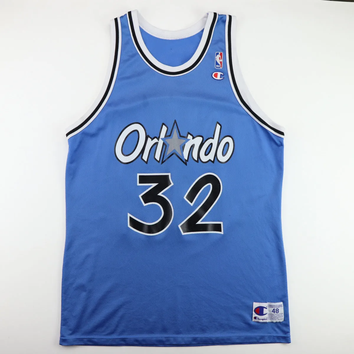 1990s Shaquille O'neal Orlando Magic Champion Basketball Jersey
