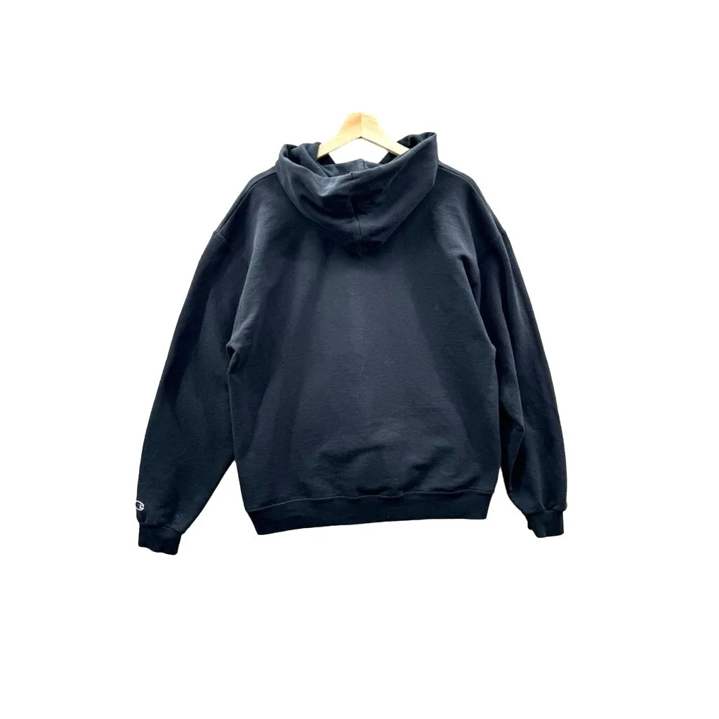 2000's Champion Georgetown Basketball Embroidered College Hoodie