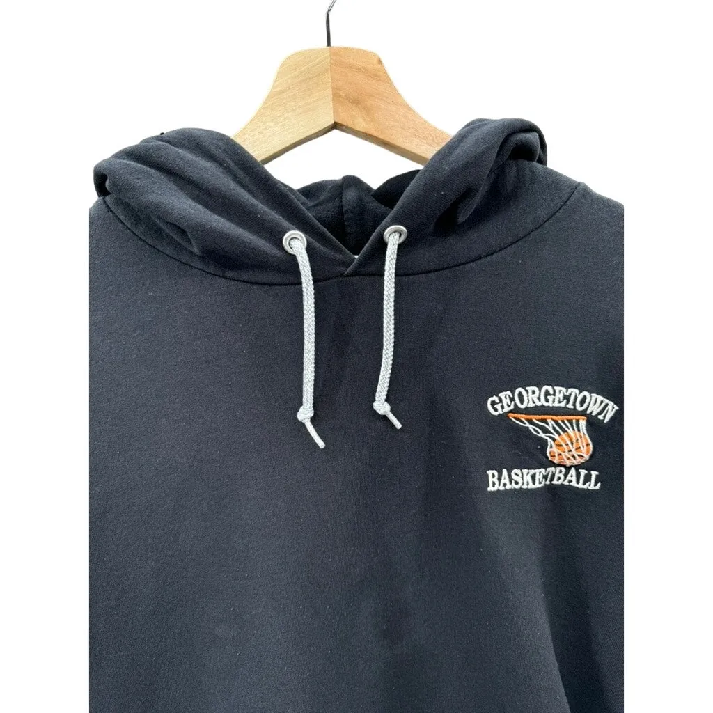2000's Champion Georgetown Basketball Embroidered College Hoodie
