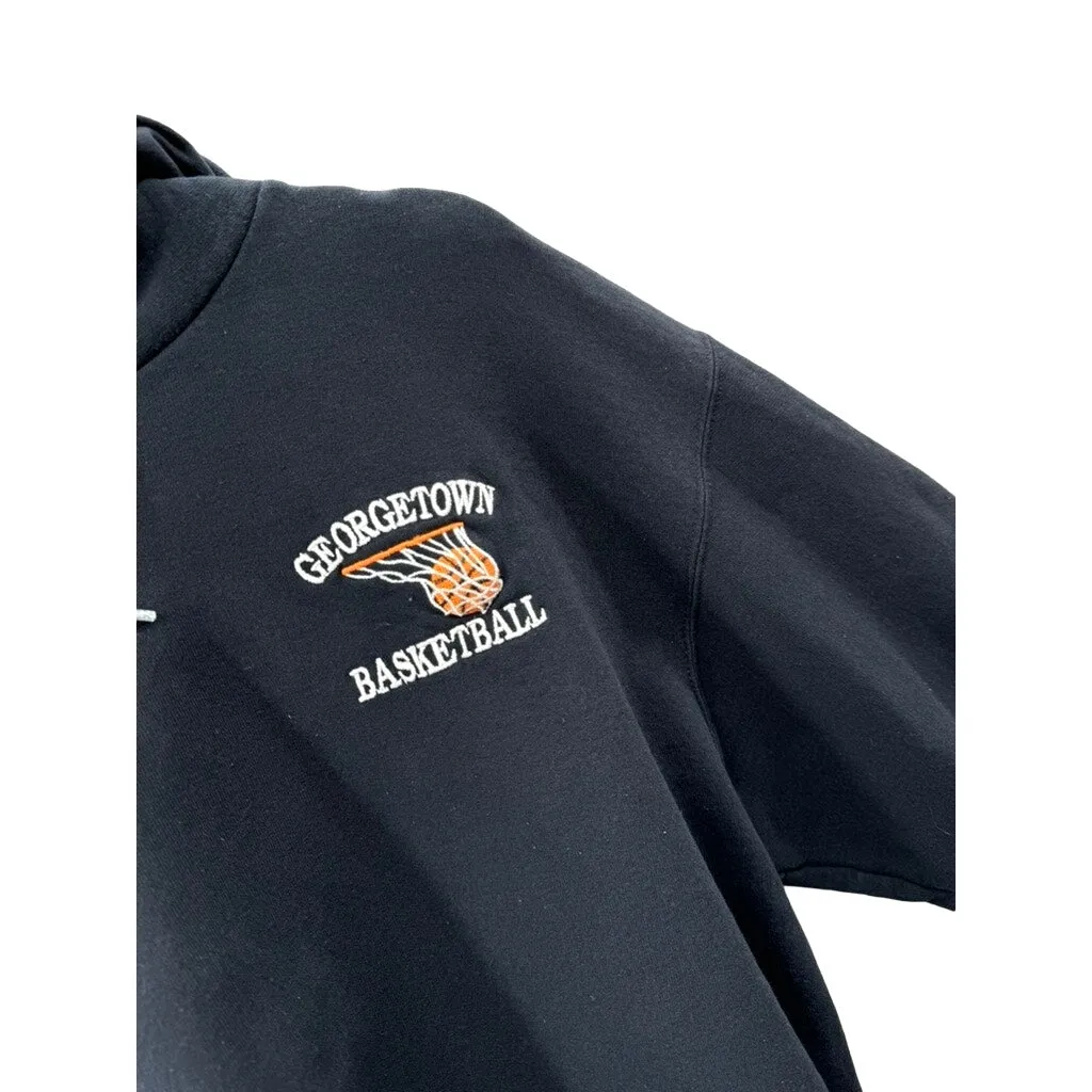 2000's Champion Georgetown Basketball Embroidered College Hoodie