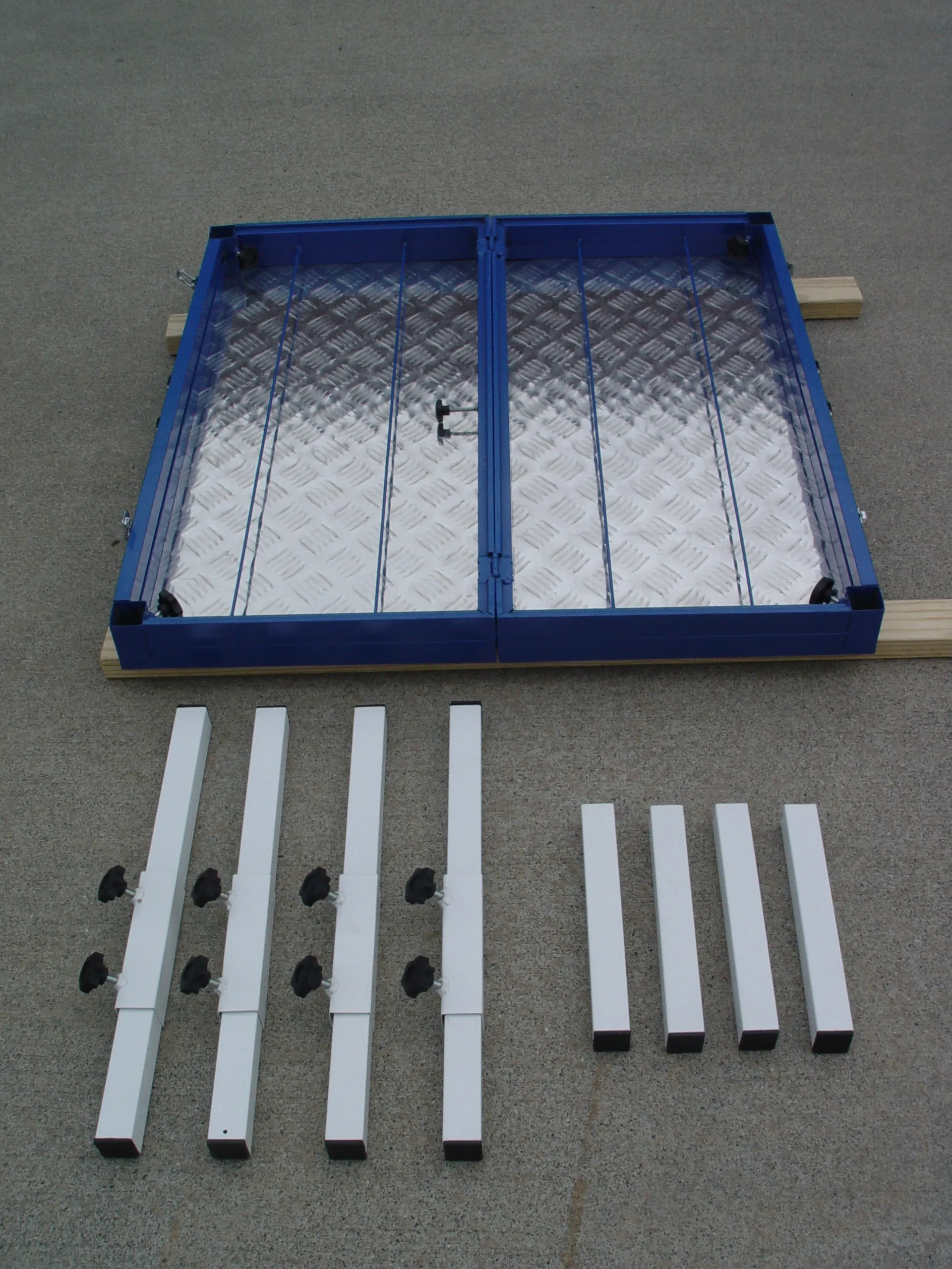 35" Foldable Pause Table with Rubber Surface (Training Platform)