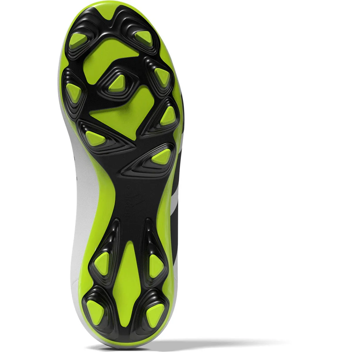 adidas Predator Accuracy.4 FxG Juniors Soccer Cleats IE9434 Cloud White/Black/Lucid Lemon