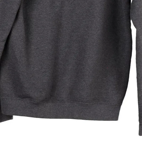 Age 16 Summit Basketball Champion Hoodie - XL Grey Cotton Blend