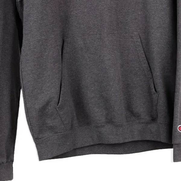 Age 16 Summit Basketball Champion Hoodie - XL Grey Cotton Blend