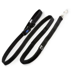 Ancol Extreme Shock Absorb Run Lead Black - 1.8m Length