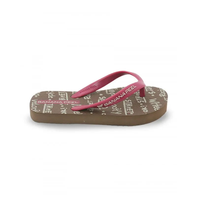 Banana Peel Boys Slippers Kids Kicked Out - Graffiti Gang