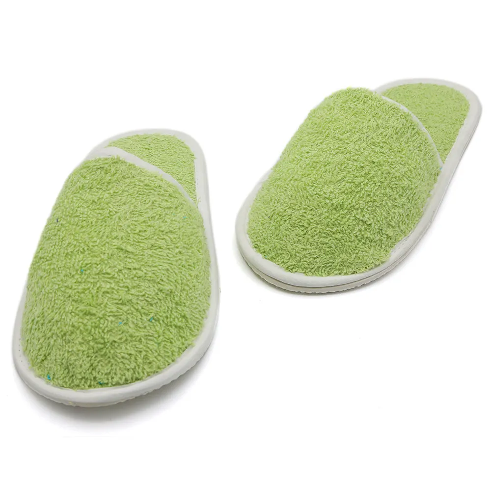Bath Slippers - Light Green