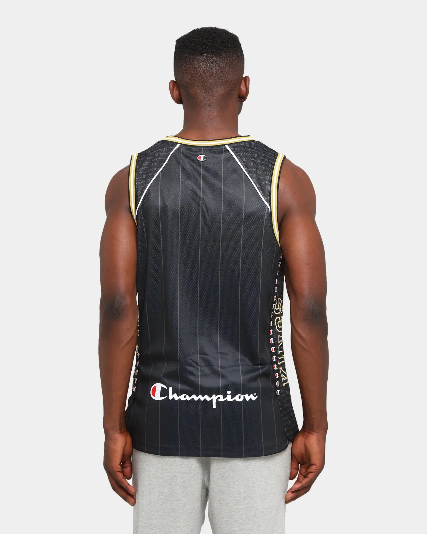 Champion Champion x Culture Kings  Jersey Black/Gold