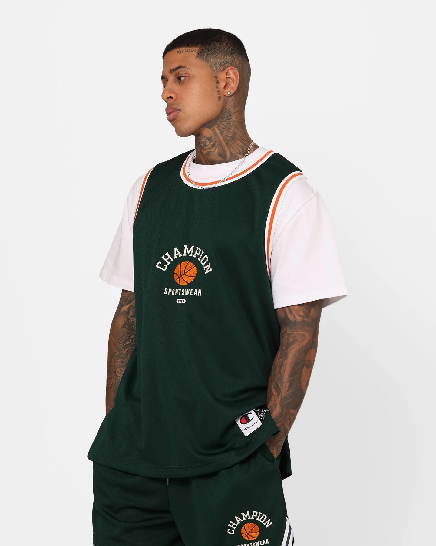 Champion Lifestyle Clubhouse Basketball Jersey Mid Field