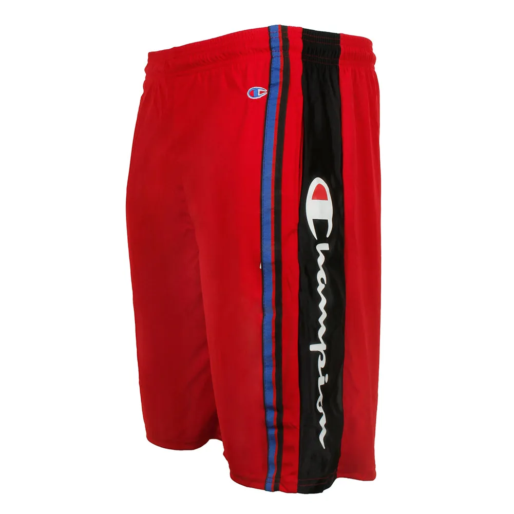 Champion Men's Script Logo Athletic Basketball Gym Shorts