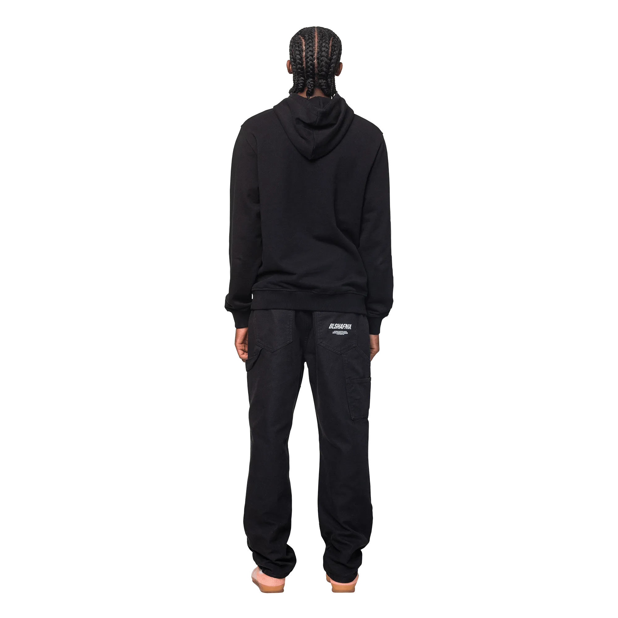 Chris Canvas Pants - Black