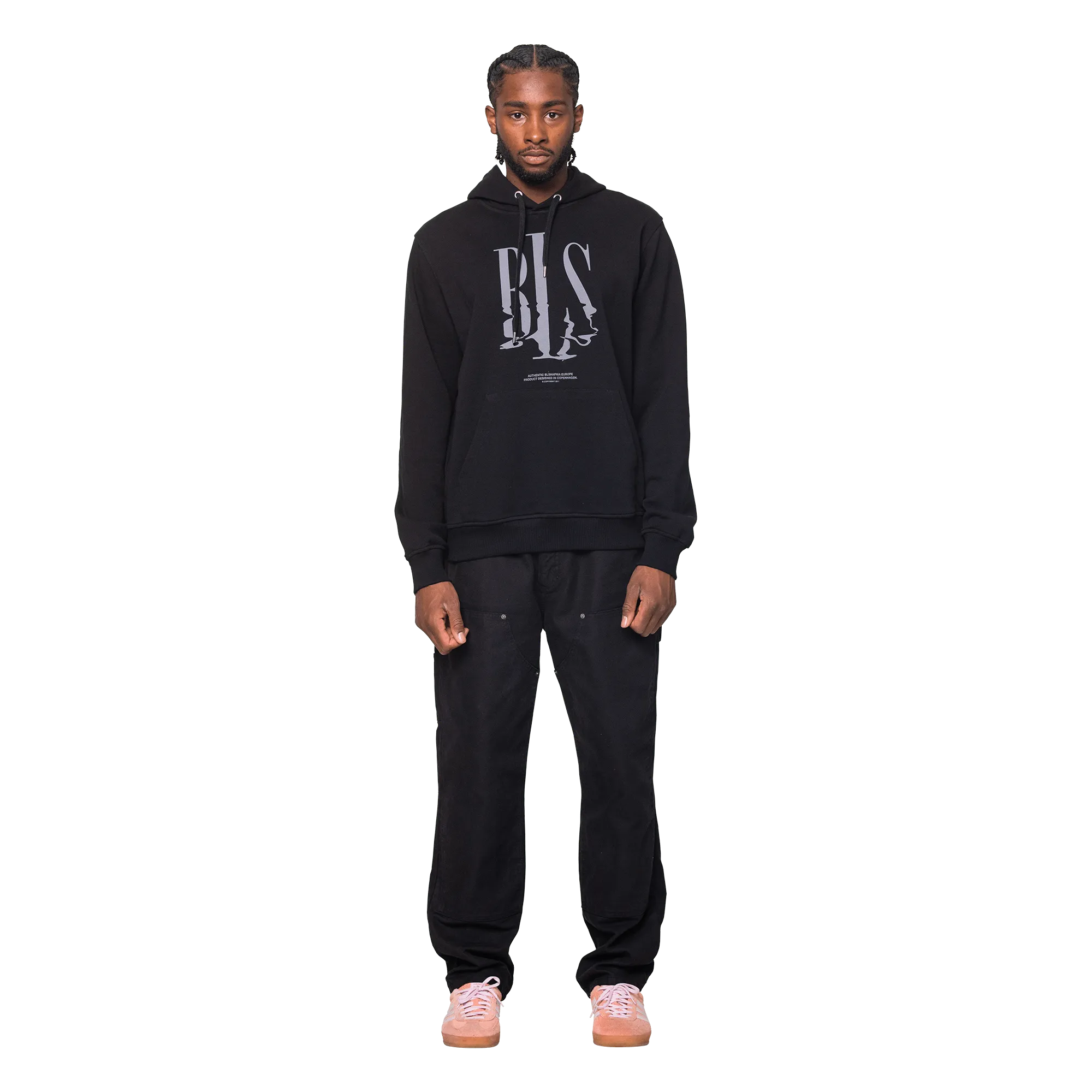 Chris Canvas Pants - Black