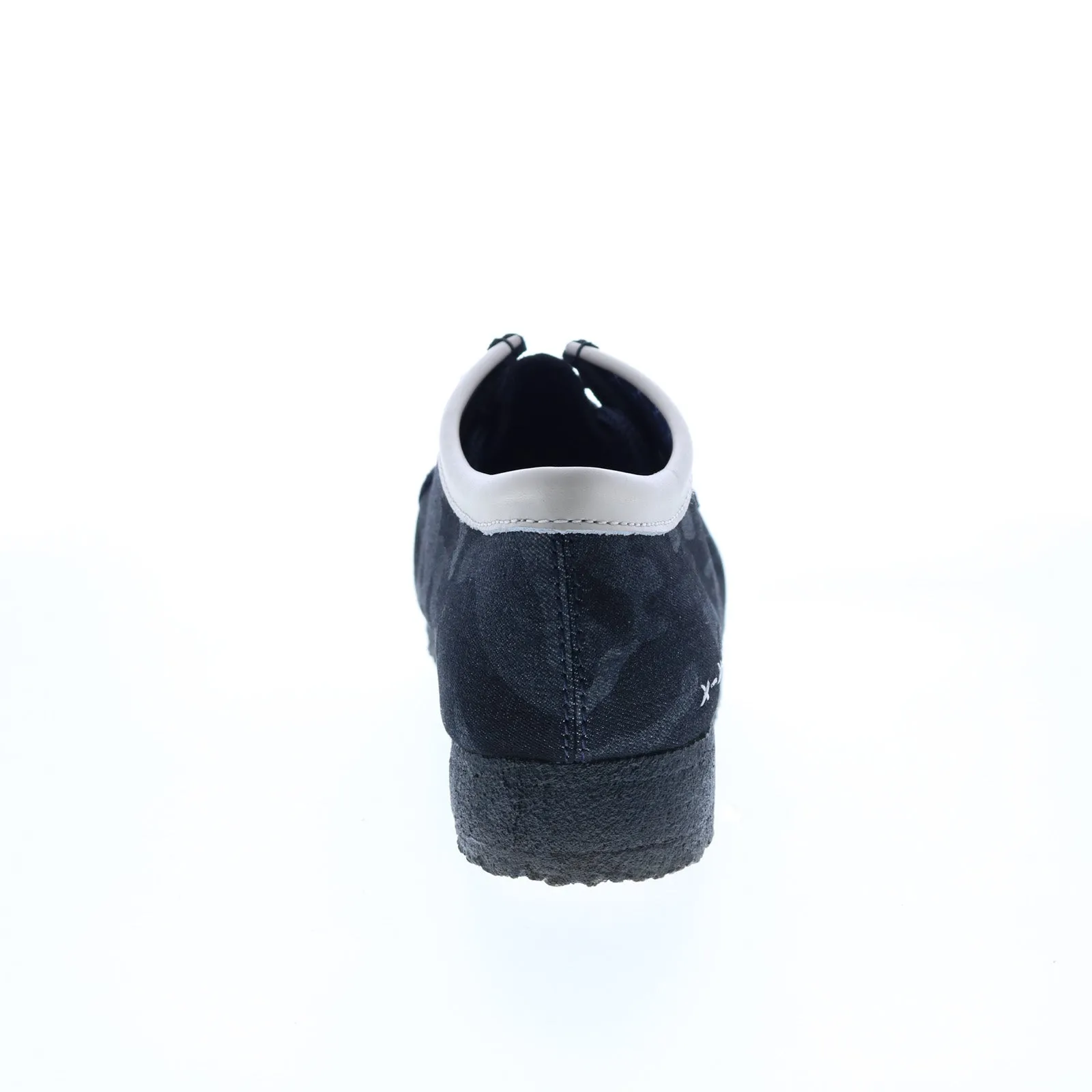 Clarks Originals Wallabee Low Men's Denim Blue Canvas Suede 26168843