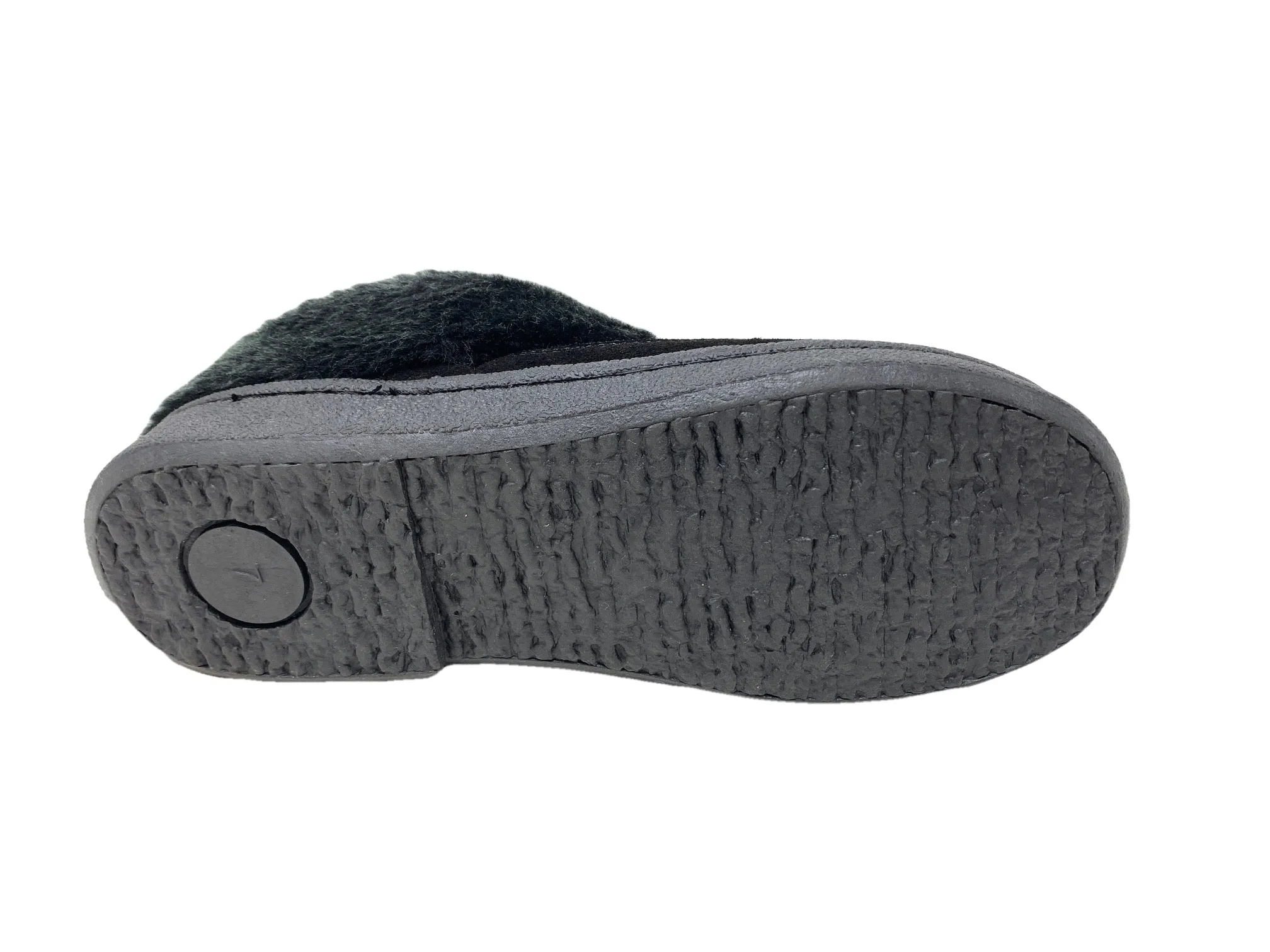 Clarks Womens Fur Lined Clog Slippers Warm Cozy Indoor Outdoor Plush Slipper