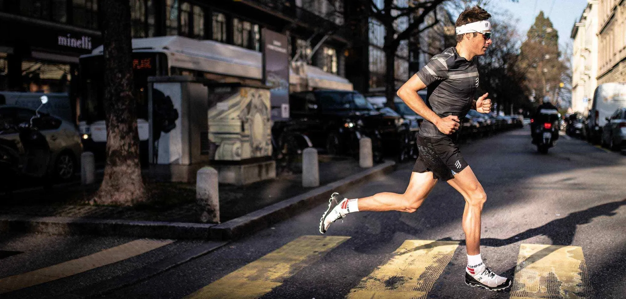 Compressport | Shock Absorb Sokken | Hardloopsokken