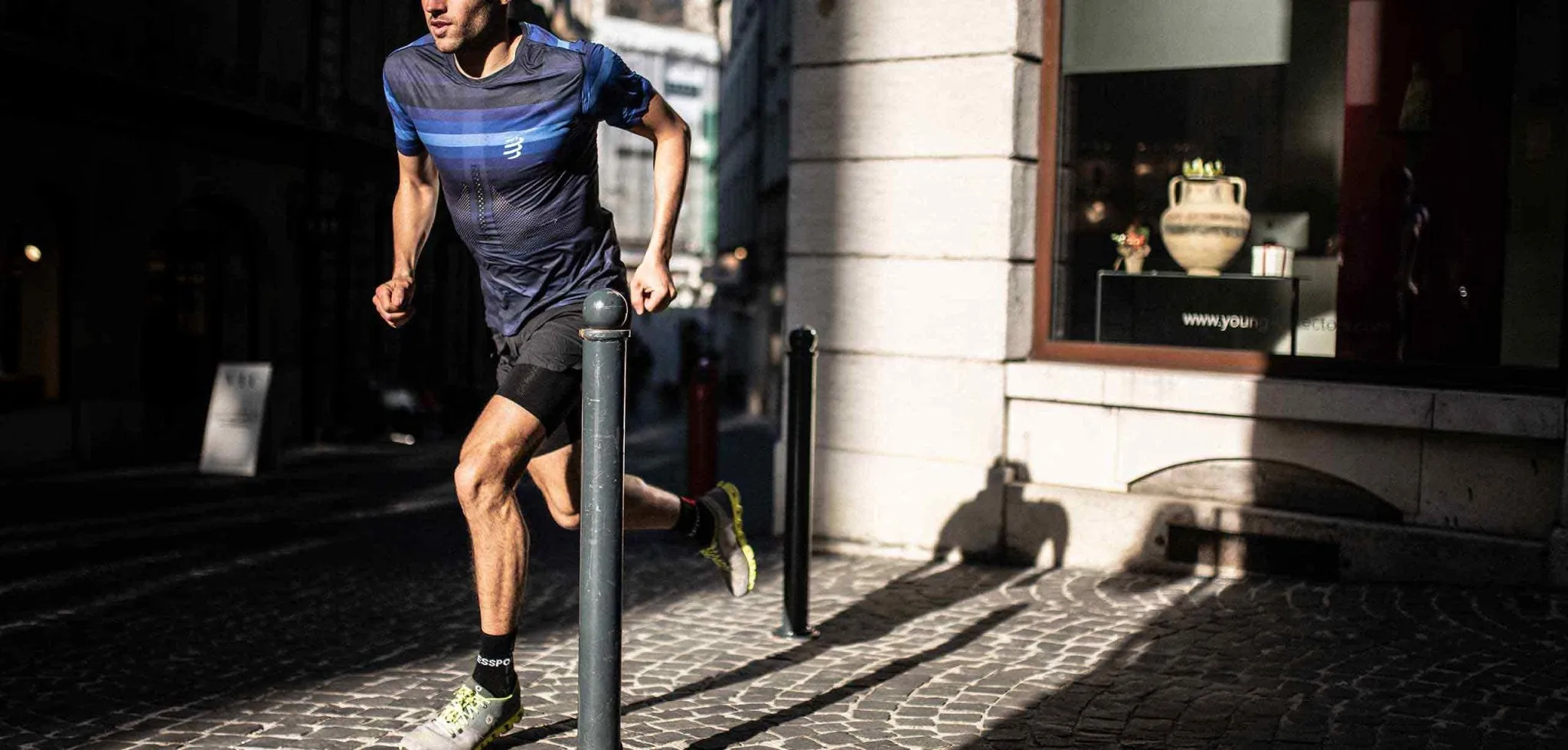 Compressport | Shock Absorb Sokken | Hardloopsokken