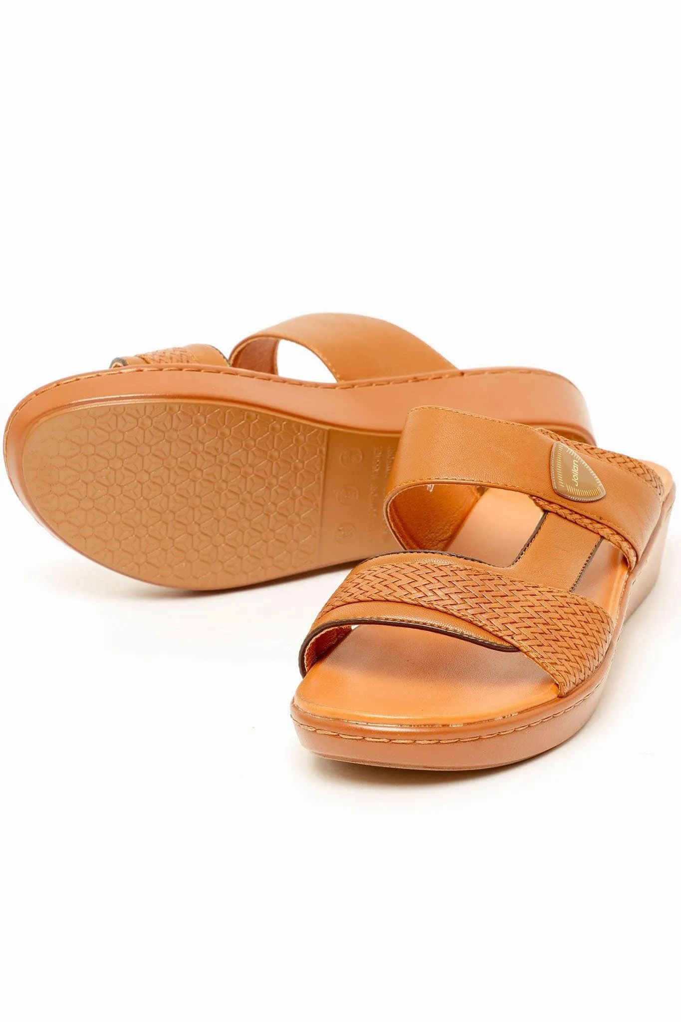 CORADO MEN'S SLIPPERS IN LIGHT BROWN CR2