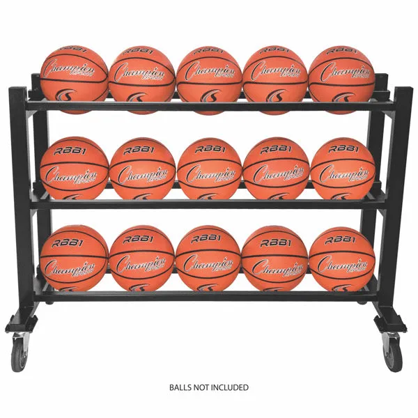 DELUXE HEAVY DUTY BASKETBALL CART