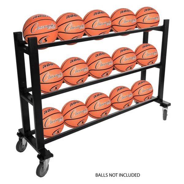 DELUXE HEAVY DUTY BASKETBALL CART