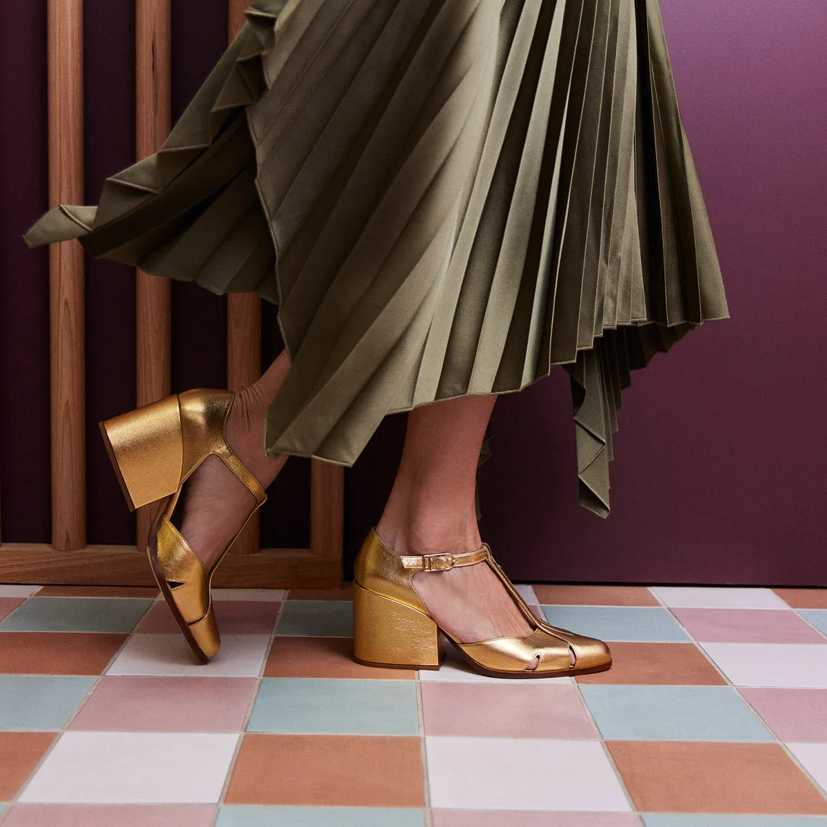 Hawes Block Heel Sandal