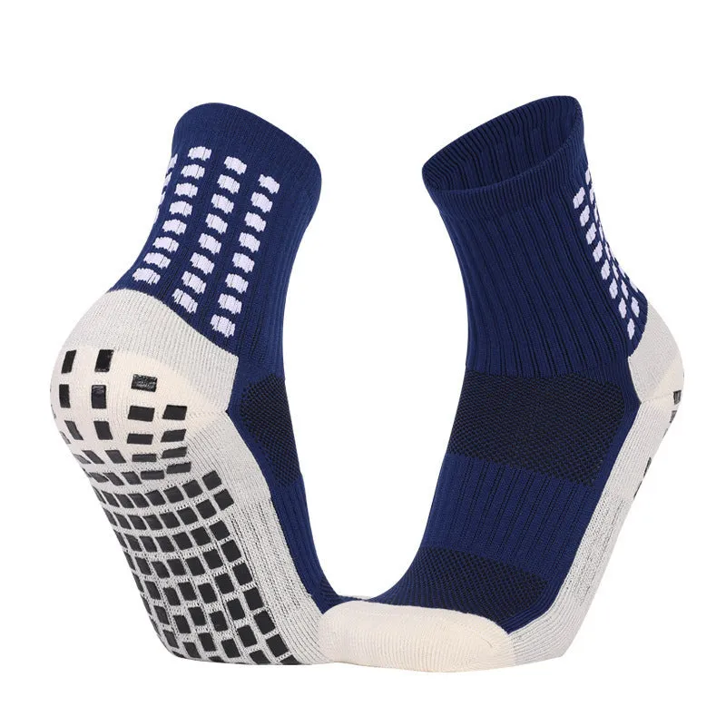 Hywell™ | Anti Slip Thick Padded Soccer Quarter Socks | 3 Pairs