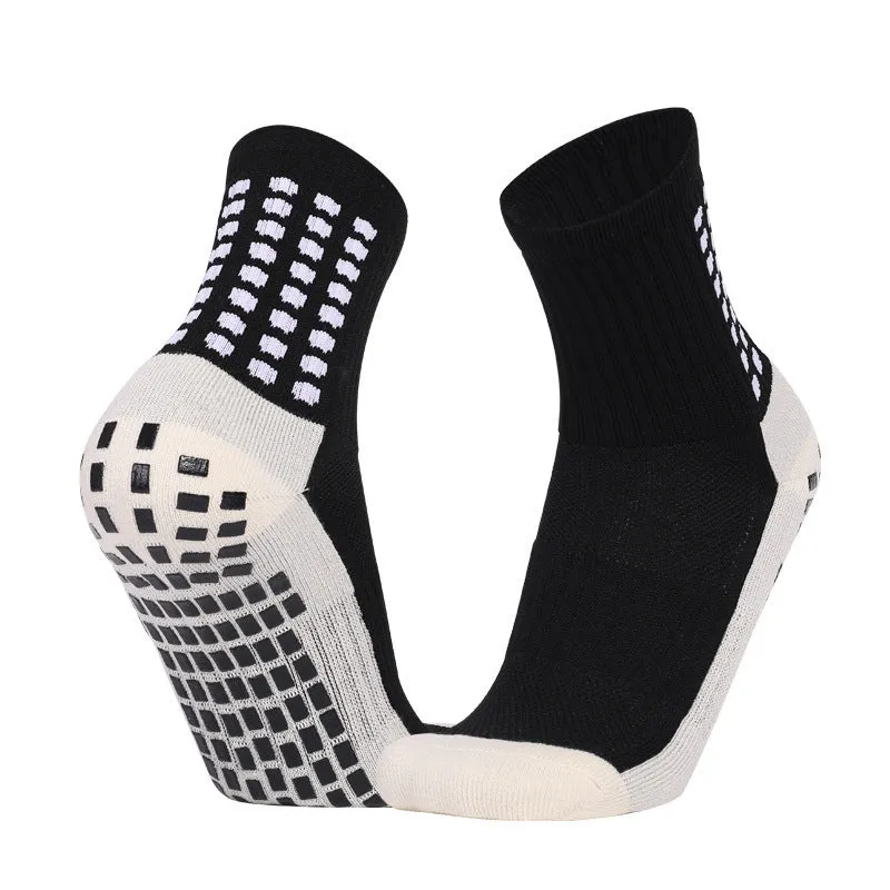 Hywell™ | Anti Slip Thick Padded Soccer Quarter Socks | 3 Pairs