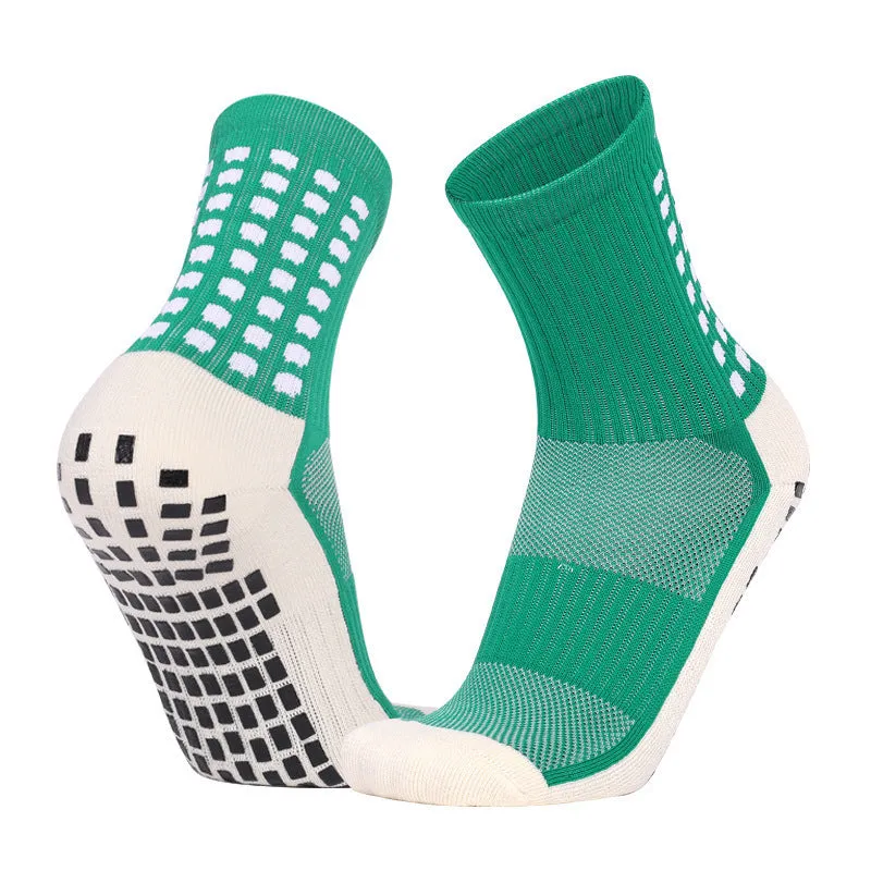 Hywell™ | Anti Slip Thick Padded Soccer Quarter Socks | 3 Pairs