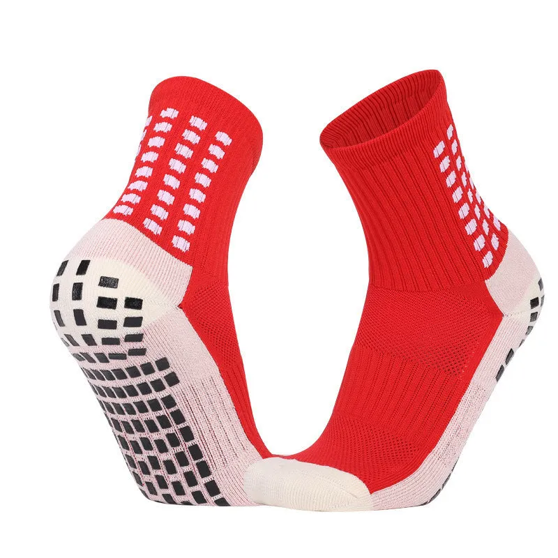 Hywell™ | Anti Slip Thick Padded Soccer Quarter Socks | 3 Pairs