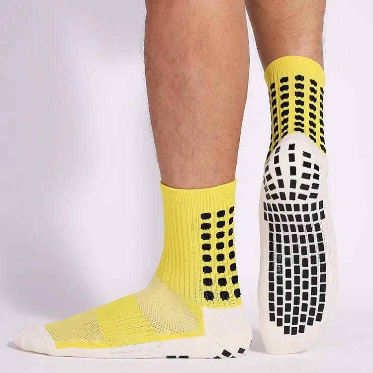 Hywell™ | Anti Slip Thick Padded Soccer Quarter Socks | 3 Pairs