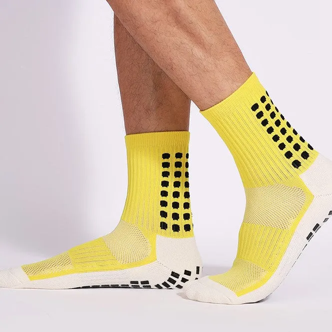 Hywell™ | Anti Slip Thick Padded Soccer Quarter Socks | 3 Pairs