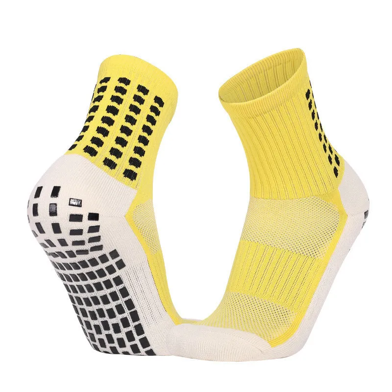 Hywell™ | Anti Slip Thick Padded Soccer Quarter Socks | 3 Pairs