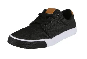 MEN'S SHOES NAVY BLUE DENIM CANVAS 739LM