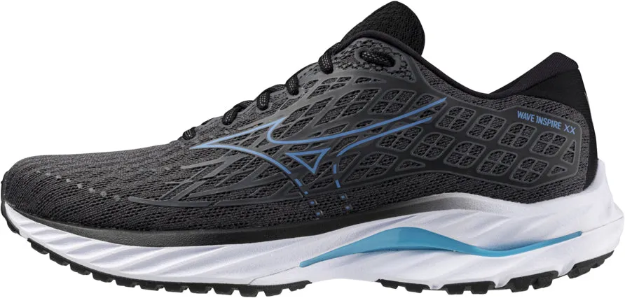 Mizuno Wave Inspire 20 Mens Running Shoes - Grey