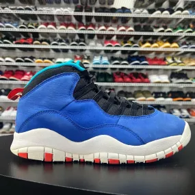 Nike Jordan 10 X Retro Tinker Racer Blue Sneakers Men's Sz 8 310805-408