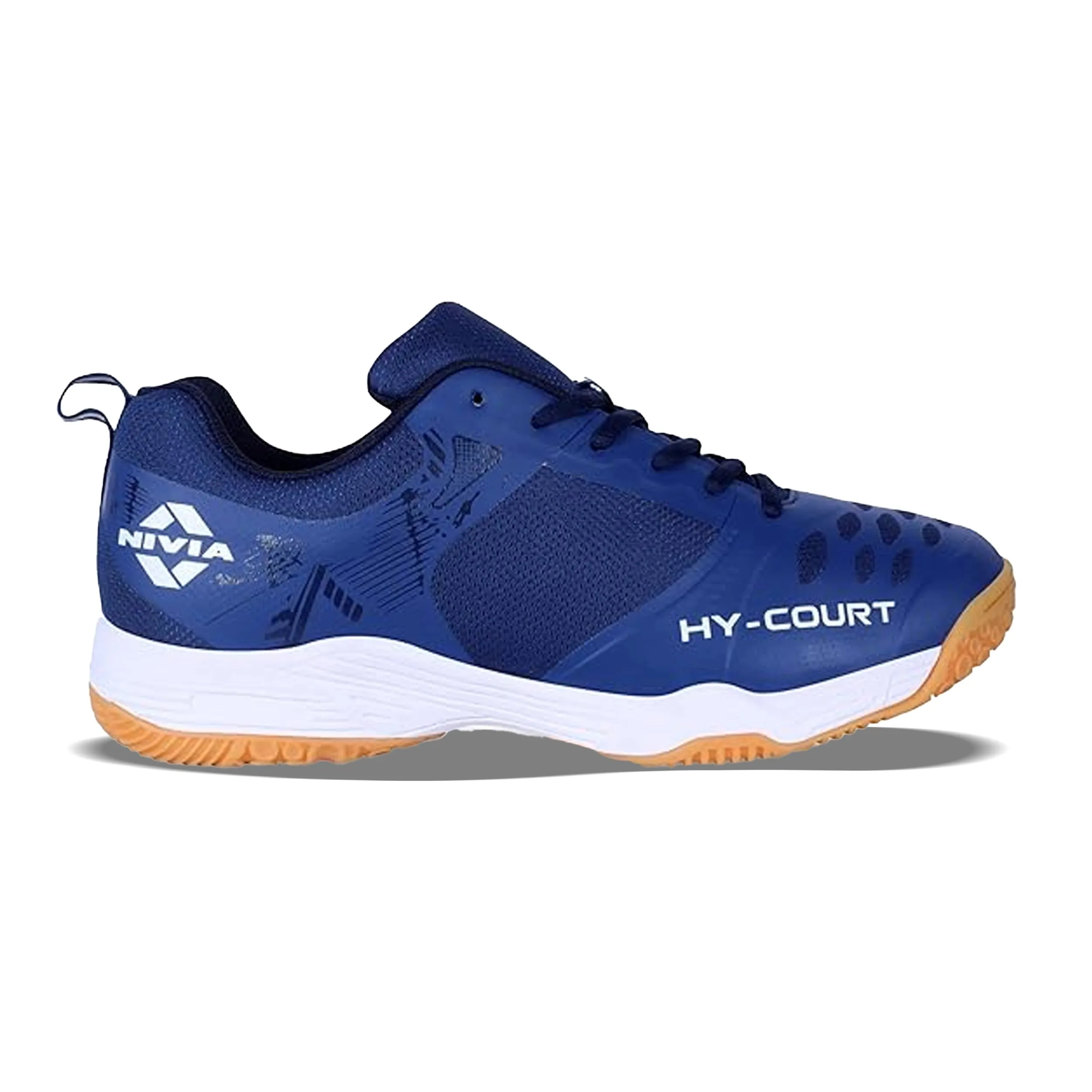 Nivia Hy-Court 2.1 Badminton Shoes - Blue