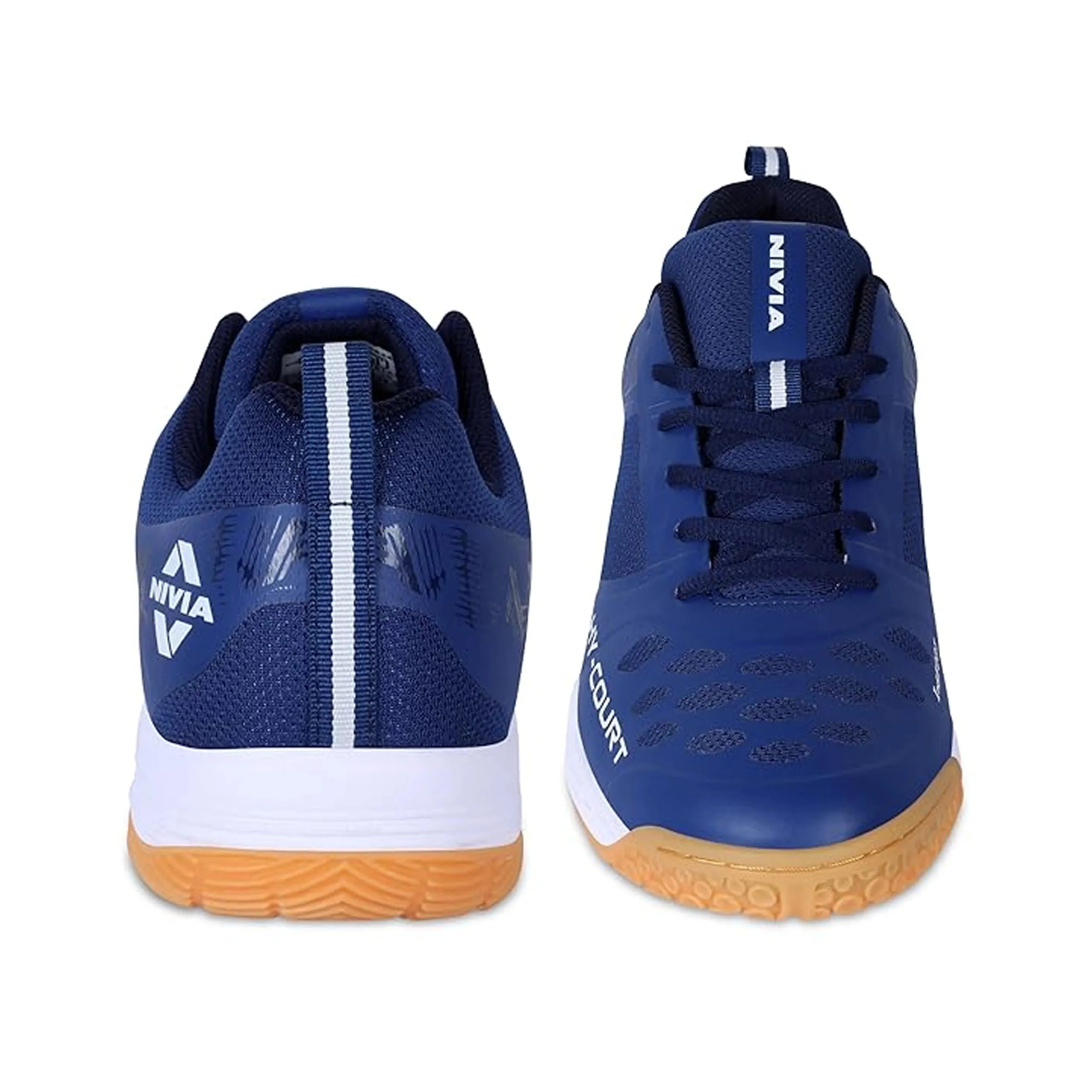Nivia Hy-Court 2.1 Badminton Shoes - Blue
