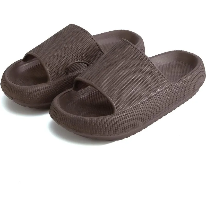 Plush Comfy Indoor Unisex Sliders