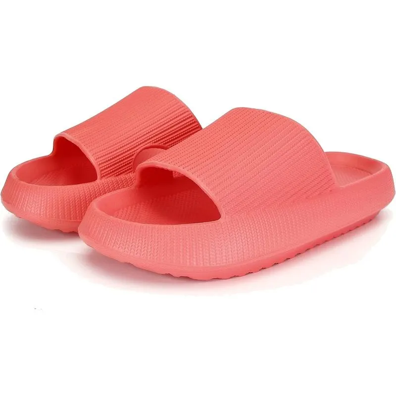 Plush Comfy Indoor Unisex Sliders