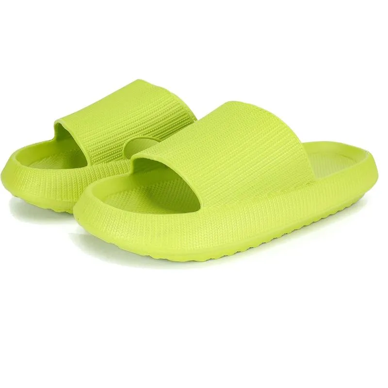 Plush Comfy Indoor Unisex Sliders