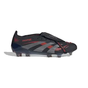 Predator Elite FT FG Soccer Cleats - Core Black/Grey Four/Lucid Red - Regular (D)