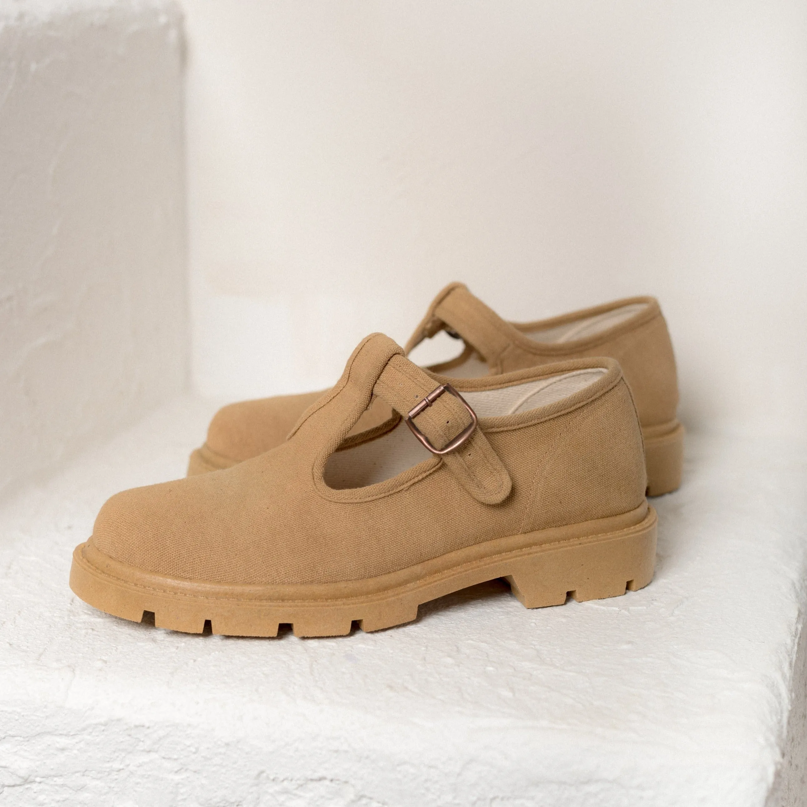 Preorder | Honey | Lug Sole Mary Jane