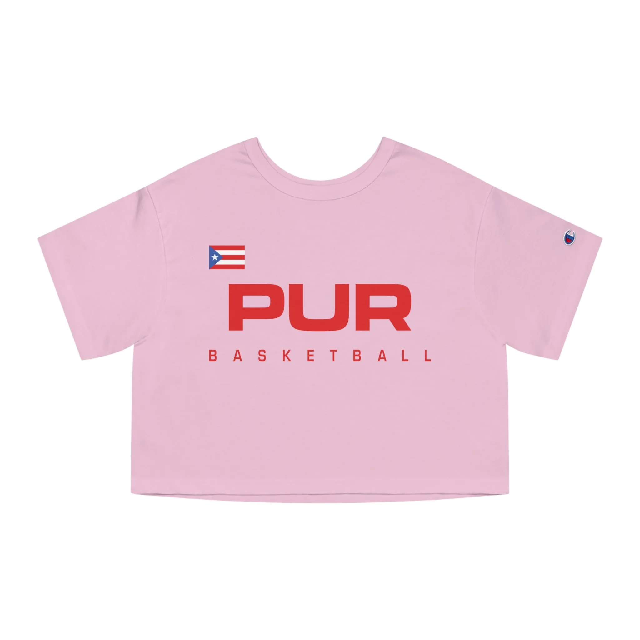 PUR Basketball Paris 2024 Champion Women's Cropped T-Shirt