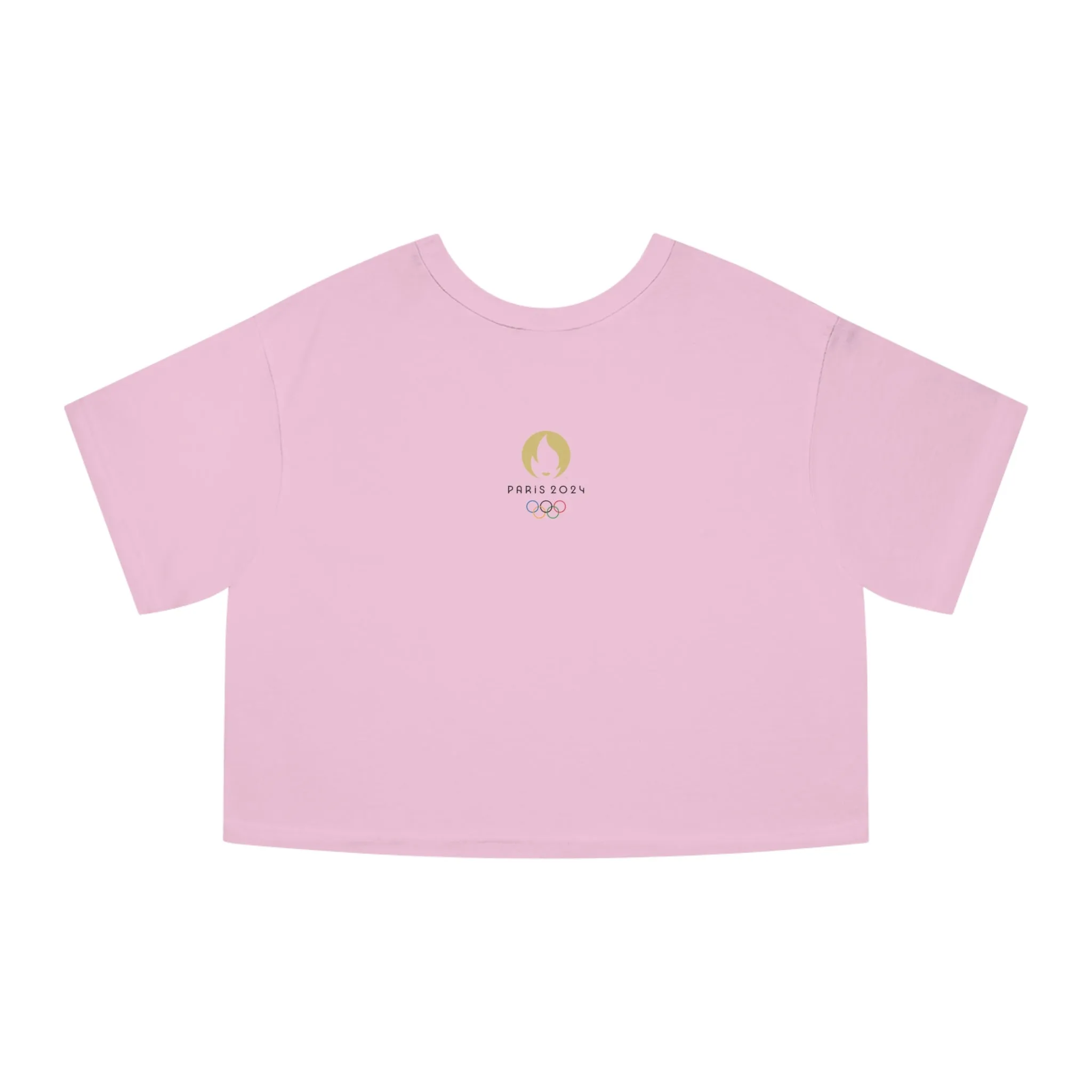 PUR Basketball Paris 2024 Champion Women's Cropped T-Shirt