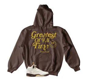 Retro 5 Golden Ticket Goat Hoody