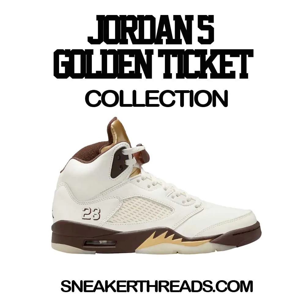 Retro 5 Golden Ticket Goat Hoody