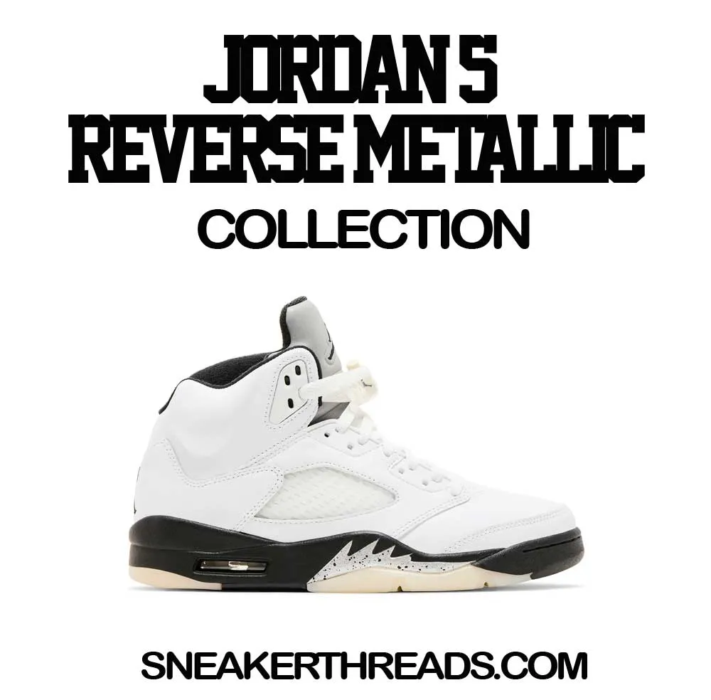 Retro 5 White Black Got Em Shirt