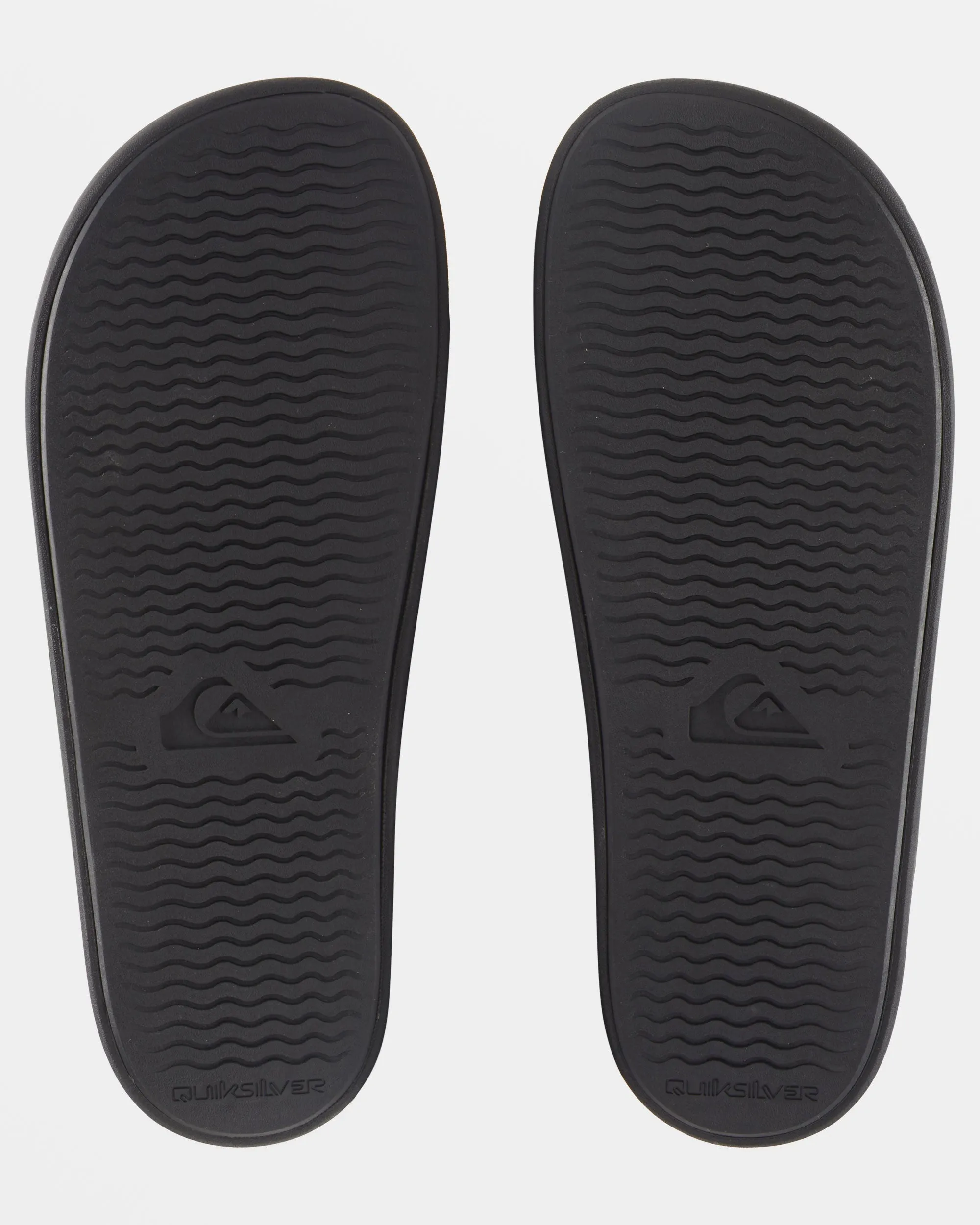 Rivi Suede Slide Sandals - Black 1