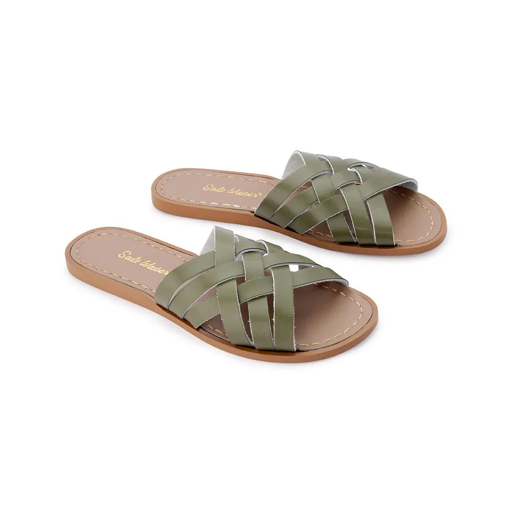 Salt Water Sandals Retro Slide - Olive