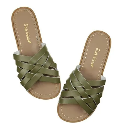 Salt Water Sandals Retro Slide - Olive